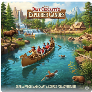 Davy Crockett’s Explorer Canoes